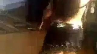 راقصة عربية تمارس الجنس المزدوج في حفل زفاف وحشي إباحية عنيفة